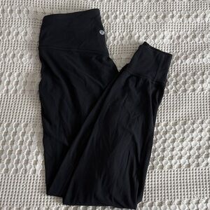Lululemon leggings with ankle cuff